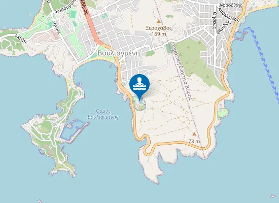 Map of LIMNI VOULIAGMENIS