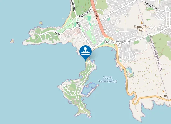 Map of ASTERAS VOULIAGMENIS