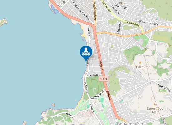 Map of KAVOURI NOTIA