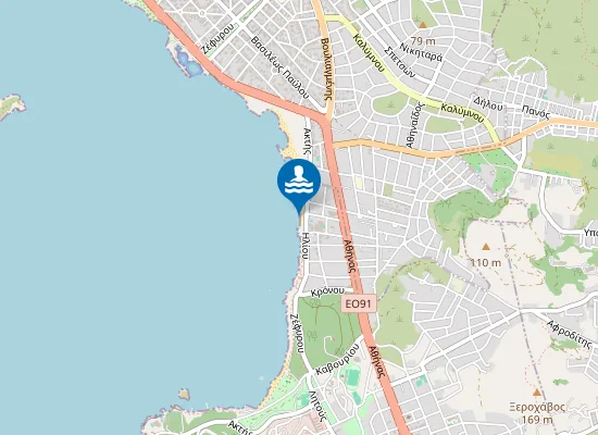 Map of KAVOURI VOREIA