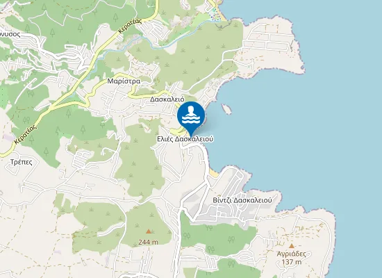 Map of DASKALEIO VOREIA