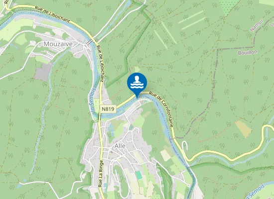 Map of La Semois À Alle-Sur-Semois