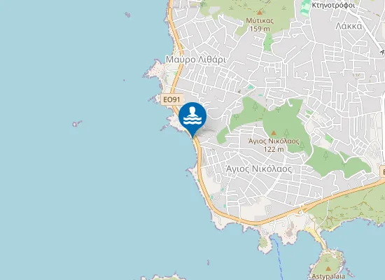 Map of MAVRO LITHARI - EDEN