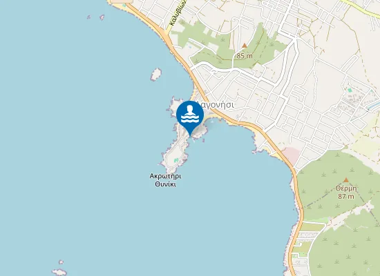 Map of LAGONISI - MEDITERRANEO 1