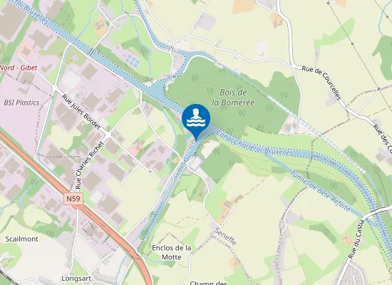 Map of Le Plan D'eau De La Marlette