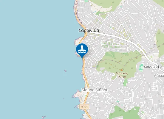 Map of SARONIDA NOTIA