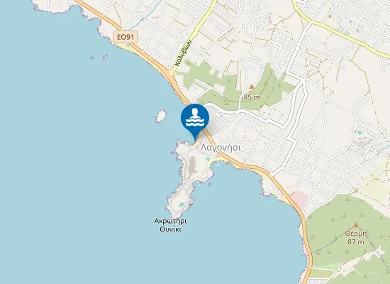 Map of AGIOS NIKOLAOS - LAGONISI 1