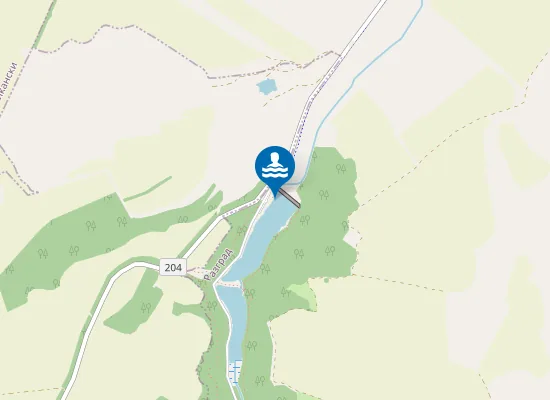 Map of Язовир Пчелина 2