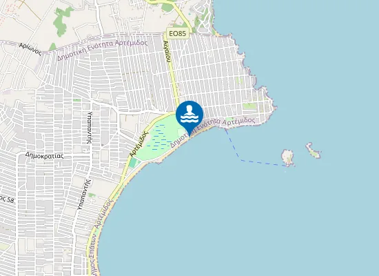 Map of LOUTSA VOREIA 2