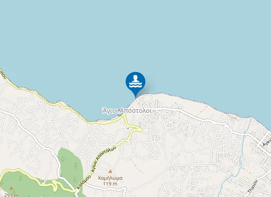 Map of Agioi Apostoloi Dytika