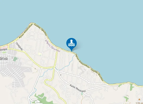 Map of MARKOPOULO