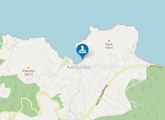 Map of AGIOU SOTIRA