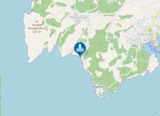 Map of MEGALOS MOURTIAS