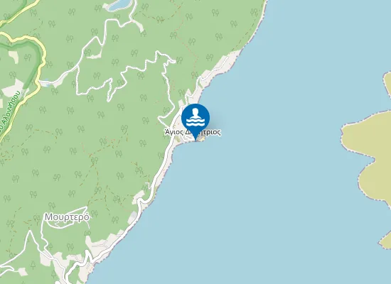 Map of Agios Dimitrios