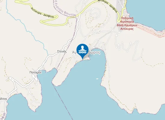 Map of AGIOS ISODOROS