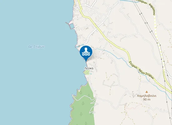 Map of NEA STYRA - VENUS