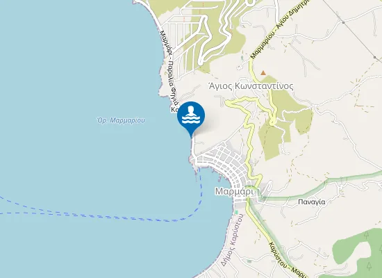 Map of KAVOS MARMARIOU