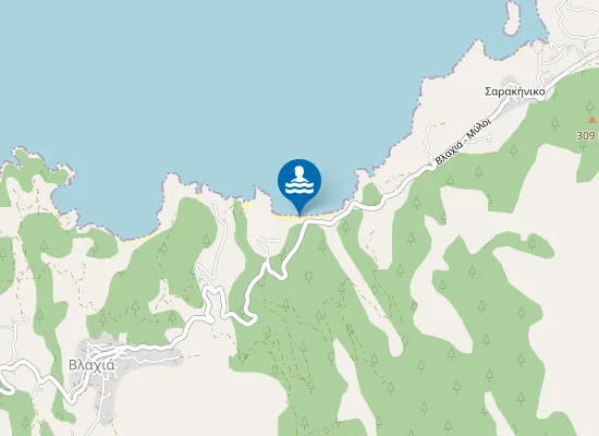 Map of MAKRYS GIALOS