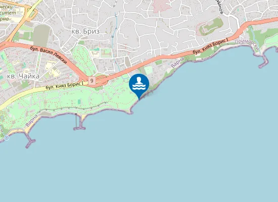 Map of Варна-Бриз 3-Буните