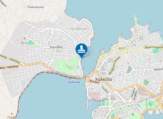 Map of ASTERIA CHALKIDAS