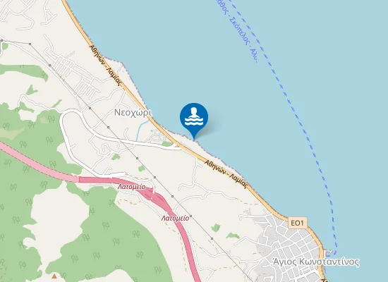 Map of MOTEL LEVENTI