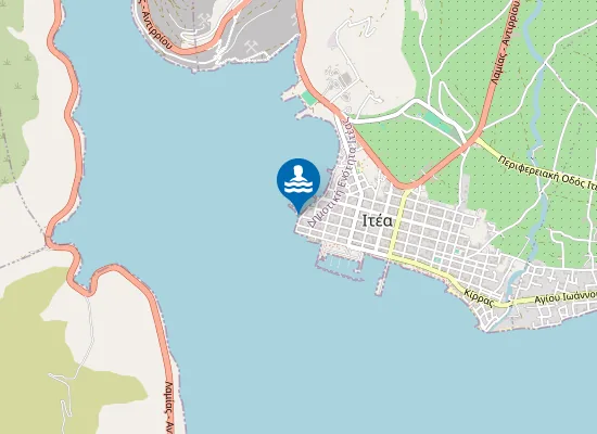 Map of TROKANTERO - AGKALI - EVAGELLISTRIA 1