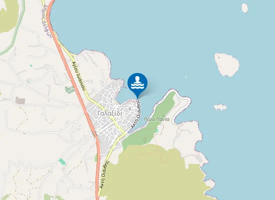Map of OMILOS GALAXIDIOU