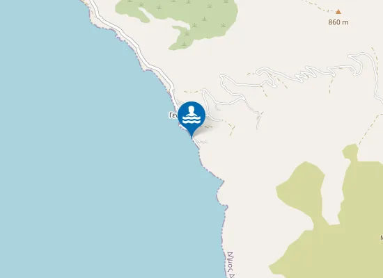 Map of GENIMAKIA [AGIOS MINAS]