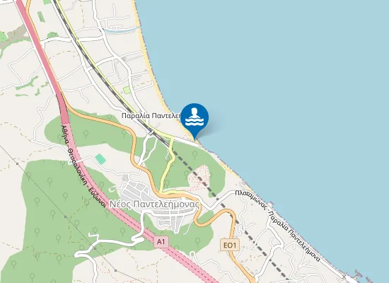 Map of NEOS PANTELEIMONAS