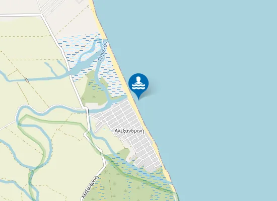 Map of STRITZOS - ALEKSANDRINI