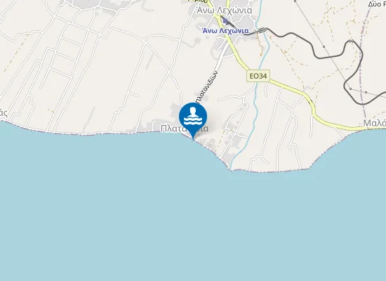 Map of PLATANIDIA