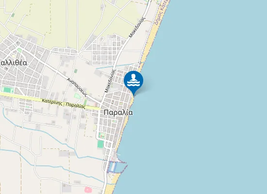 Map of AKTI KALLITHEAS