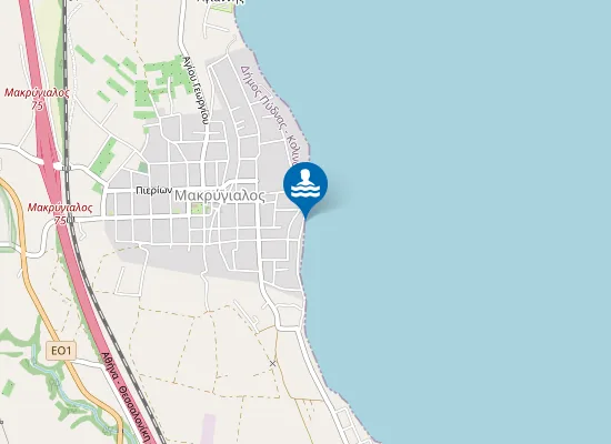 Map of MAKRYGIALOS