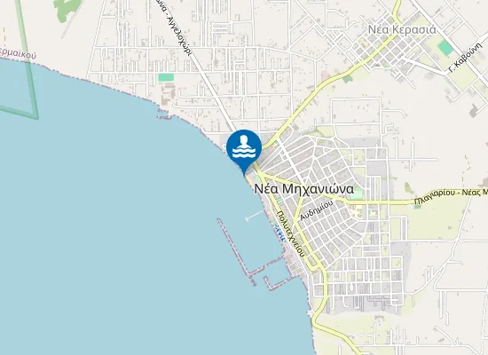 Map of NEA MICHANIONA