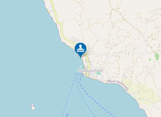 Map of OURANOUPOLI 1