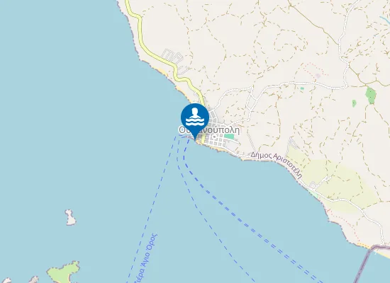 Map of OURANOUPOLI 2