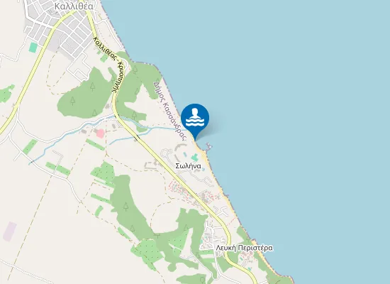 Map of SOLINA [KRYOPIGI - KALLITHEA 1]