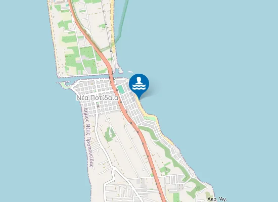 Map of NEA POTIDAIA