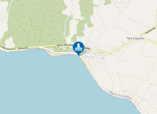 Map of PSAKOUDIA ANATOLIKA