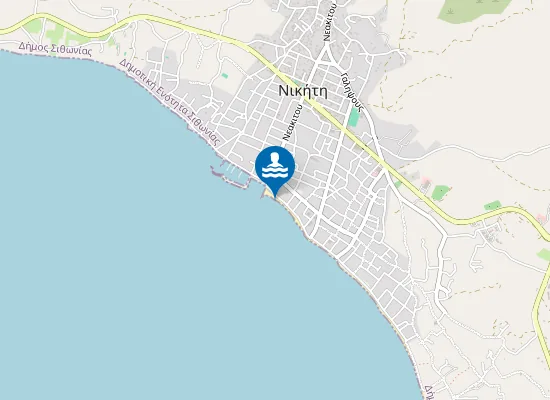 Map of KOINOTIKI PLAZ NIKITIS