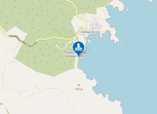 Map of CAMPING KALAMITSIOU