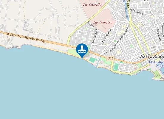 Map of DIMOTIKH PLAZ ALEXANDROUPOLIS