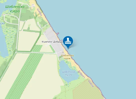 Map of Къмпинг Добруджа