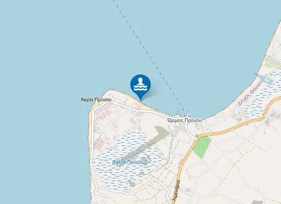 Map of DASYLIO THASOU 1