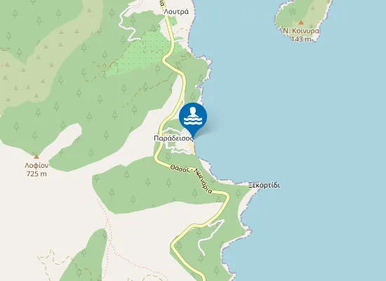 Map of PARADISOS KOINYRON