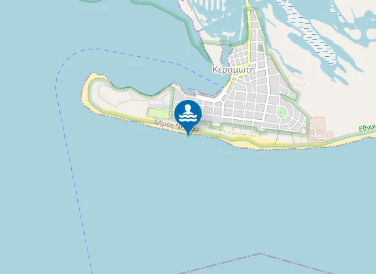 Map of AMMOGLOSSA - KERAMOTI 1