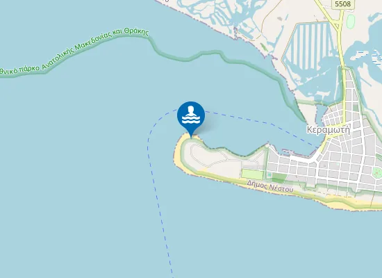 Map of AMMOGLOSSA - KERAMOTI 2