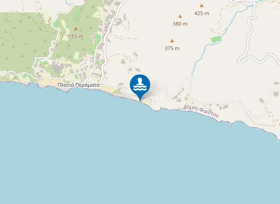 Map of PLATIA PERAMATA