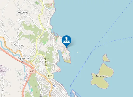 Map of AGIOS NIKOLAOS 1