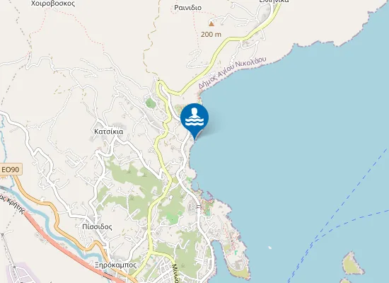 Map of DIMOTIKI AKTI CHAVANIA VOREIA